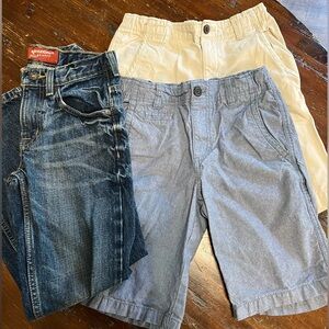 Boys size 10, Arizona Cherokee Magellan Jean/short bundle EUC